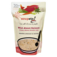Soup Etc - Wild About Salmon Creamy Chowder Soup, 700 Millilitre