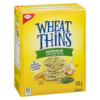 Christie - Wheat Thins Spinach & Roasted Garlic Crackers, 175 Gram