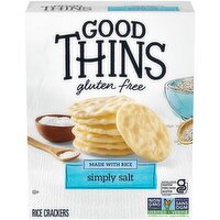 Christie - Good Thins Rice Simply Salt Crackers, 100 Gram