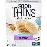 Christie - Good Thins Rice Sesame Crackers, 100 Gram