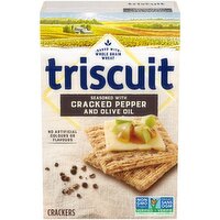 Christie - Triscuit Cracked Pepper & Olive Oil Crackers, 200 Gram