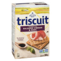 Christie - Triscuit Balsamic Vinegar & Basil Crackers, 200 Gram