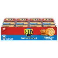 Christie - Ritz Snackwich Crackers Cheese Flavour, 8 Each