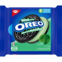 Christie - Oreo Mint Creme Sandwich Cookies 1 Resealable Pack, 261 Gram