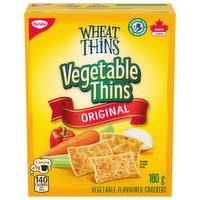 Christie - Vegetable Thins Crackers, Original, 180 Gram