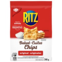 Mondelēz's new baked Ritz chips contain more fat than Lay's