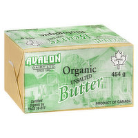 Avalon - Organic Unsalted Butter, 454 Gram