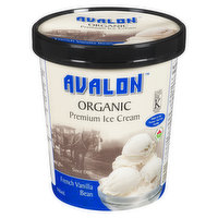 Avalon Avalon - Organic Premium Ice Cream French Vanilla Bean, 946 Litre