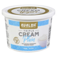 Avalon - Triple Cream Yogurt Plain, 500 Gram