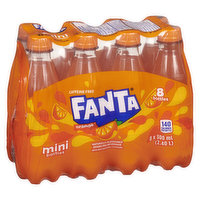 Fanta - Orange Soda Mini Bottles, 300 Millilitre