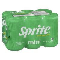 Sprite - Sleek Lemon Lime, 6 Each