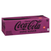 Coca-Cola - Coca Cola Zero Cherry, 12 Each