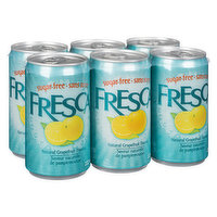 Fresca - Sparkling Soda Sugar Free - Mini Cans, 6 Each