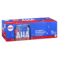 AHA - Blueberry Pomegranate, 12 Each