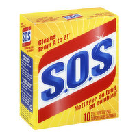SOS - Steel Wool Soap Pads