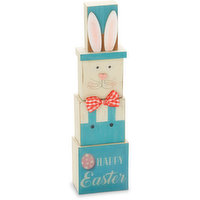 Easter - Stacked Bunny Box Decor, 14 Inch, 1 Each