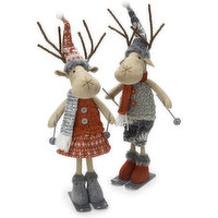 Reindeer - Standing with Skates, 15 Inch, 1 Each