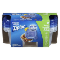 Ziploc - Extra Small Containers, 8 Each