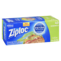 Ziploc - Easy Open Tabs Sandwich Bags