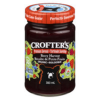 Crofter's Crofter's - Organic Premium Spread - Berry Harvest, 383 Millilitre