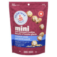 Voortman - Cookies, Mini Iced Oatmeal No Sugar Added, 142 Gram