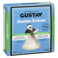 Monsieur Gustav - Double Creme Blue Cheese, 125 Gram