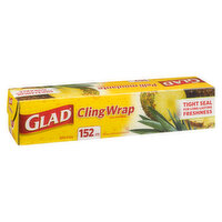 Glad - ClingWrap, Plastic Wrap 152m, 1 Each