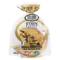 Byblos Bakery - Whole Wheat Pita, 300 Gram