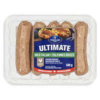 Maple Lodge Farms - Ultimate Mild Dinner Chicken Sausage, Previously Frozen, 500 Gram