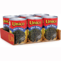 Unico - Black Beans, 6 Each