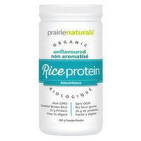 Prairie Naturals - Rice Protein Natural, 360 Gram