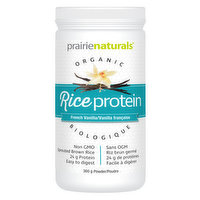 Prairie Naturals - Rice Protein Vanilla, 360 Gram