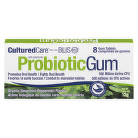 Prairie Naturals - Probiotic Gum Spearmint Peppermint, 1 Each