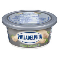 Philadelphia - Spreadable Cream Cheese -Herb & Garlic, 227 Gram