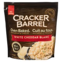 Cracker Barrel - Oven Baked Macaroni & Cheese - White Cheddar, 349 Gram