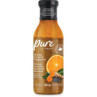 J.L. Kraft - Pure Dressing, Orange Turmeric Poppyseed, 355 Millilitre