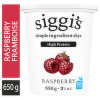 Siggis - Raspberry Yogurt, 650 Gram