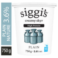 Siggis - Icelandic Skyr Creamy Plain Yogurt