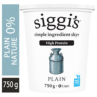 Siggis - Icelandic Skyr Yogurt, Plain