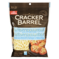 Cracker Barrel - Shredded Cheese, Mediterranean Medley, 320 Gram