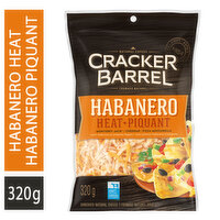 Cracker Barrel - Shredded Cheese - Habanero Heat, 320 Gram