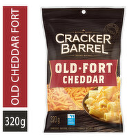 Cracker Barrel - Old Cheddar Shredded Cheese, 320 Gram