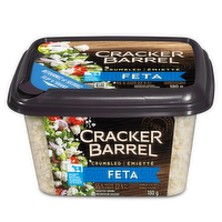 Cracker Barrel - Feta Crumbled Cheese, 180 Gram