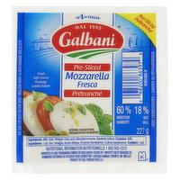 Galbani - Mozzarella Fresca Cheese Pre Sliced