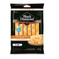 Black Diamond - Cheese Stick, Marble Lactose Free, 9 Each