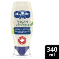 Hellmann's - Vegan, Dressing & Spread, 340 Millilitre