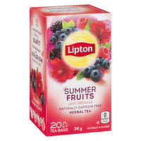 Lipton - Herbal Tea Summer Fruits, 20 Each