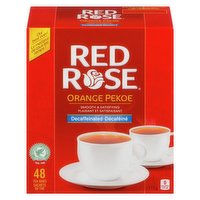 Red Rose - Orange Pekoe Decaf Tea, 48 Each