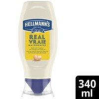 Hellmann's - Real Mayonnaise, 340 Millilitre