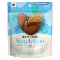 Hershey - Brookside Simply Thin Milk Chocolate Almonds, 160 Gram